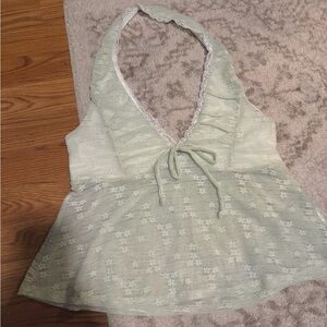 Lace Halter Top